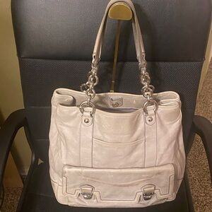 Coach Cream Crossbody Bag